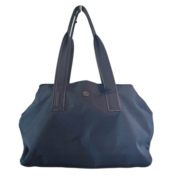 Lululemon Go Getter Bag Gym Laptop Work Travel Duffle in dark blue/teal - Picture 1 of 14